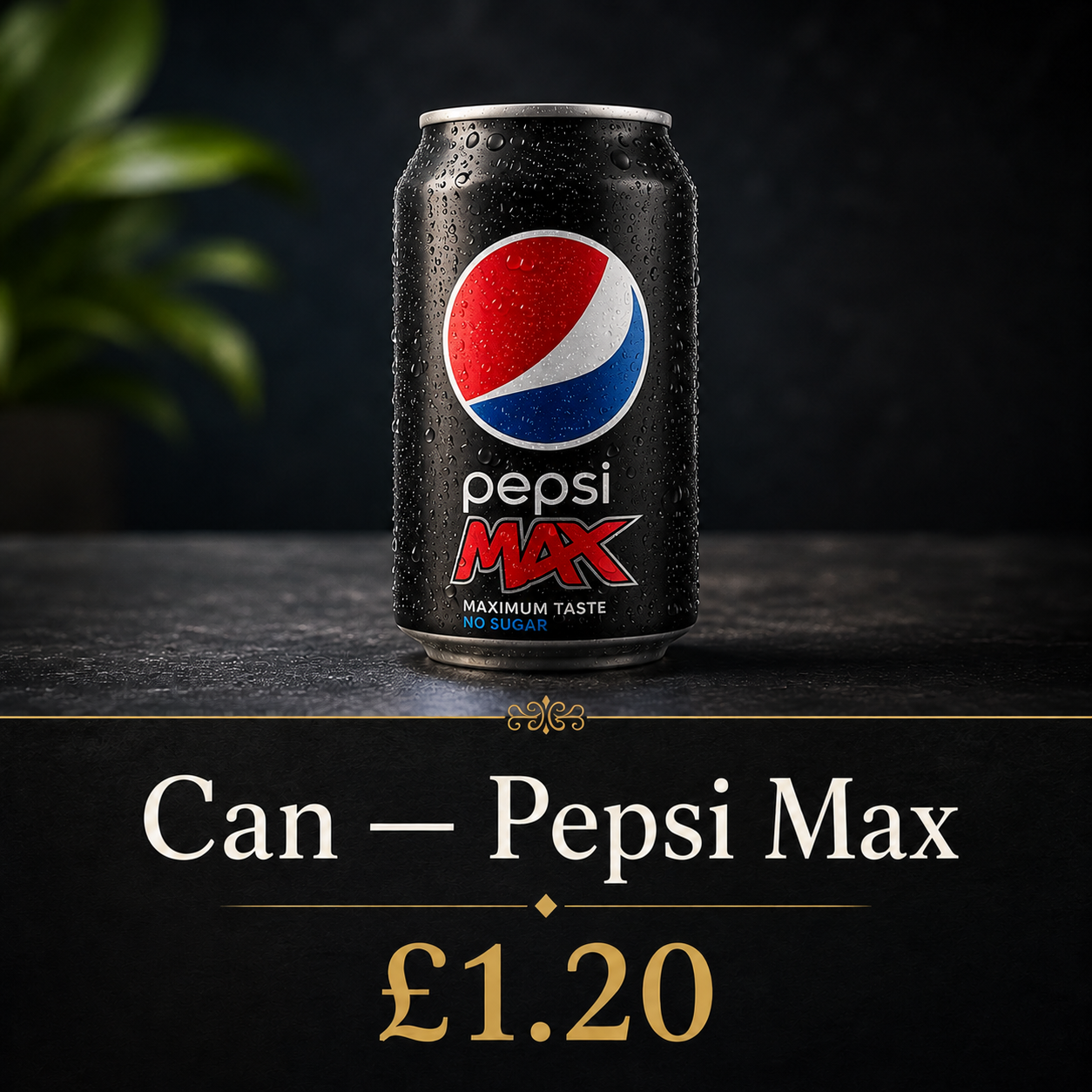 Can — Pepsi Max