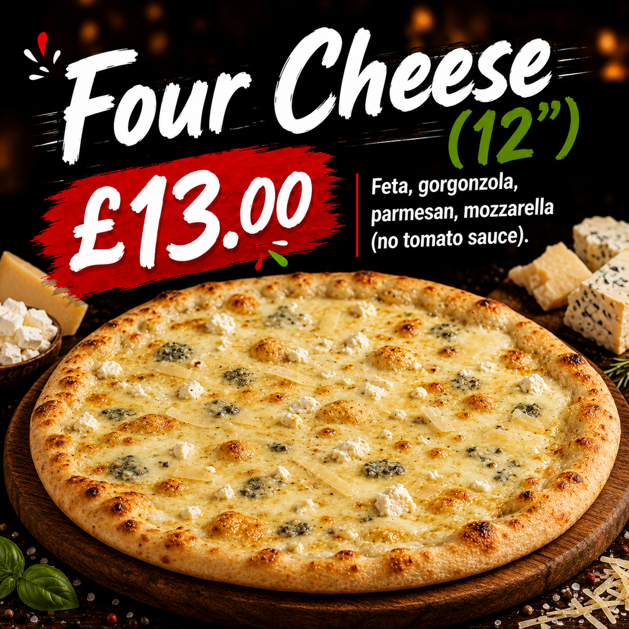 Four Cheese (12")