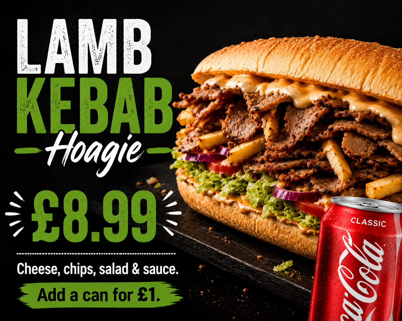 Donner Kebab Hoagie